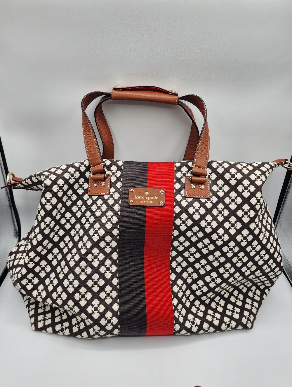 Kate Spade Jacquard Travel Bag Purse